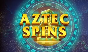 Imagem do jogo Aztec Spins disponível no 256bet