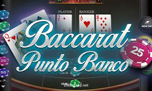 Imagem do jogo Baccarat Punto Banco disponível no 256bet